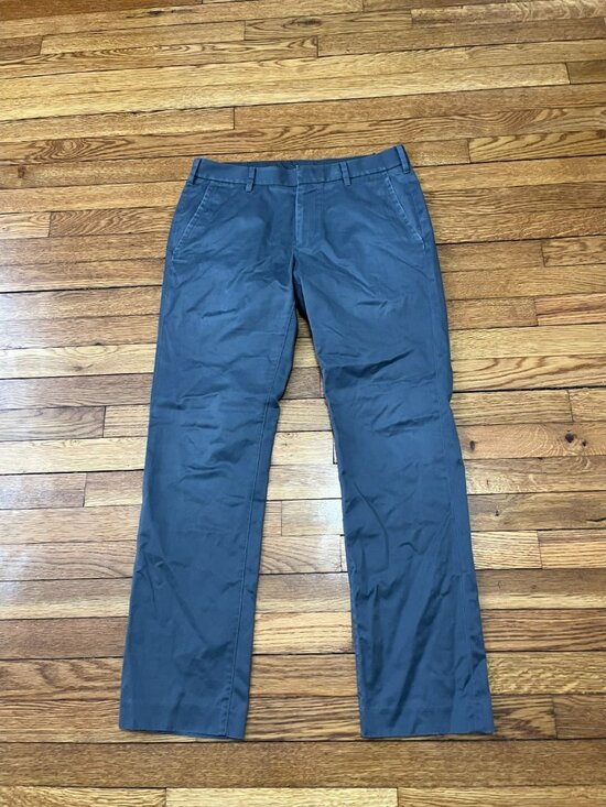 Bonobos Other - Bonobos Slim Fit Pants Men's Size 31x30 Gray Chino Workwear Flat Front